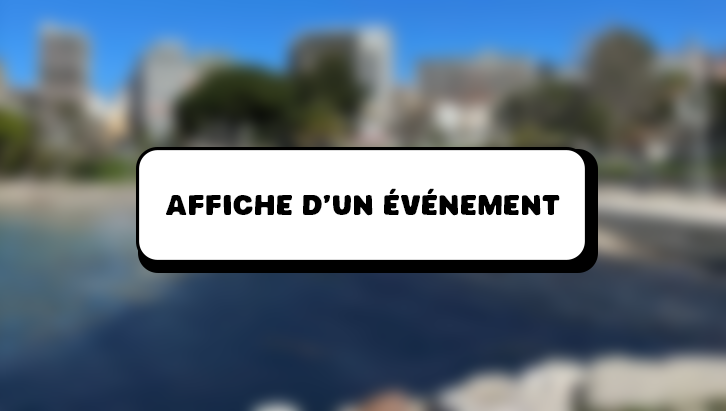 Miniature de Affiche événementielle "En quête du marron perdu" pour GraphRiviera